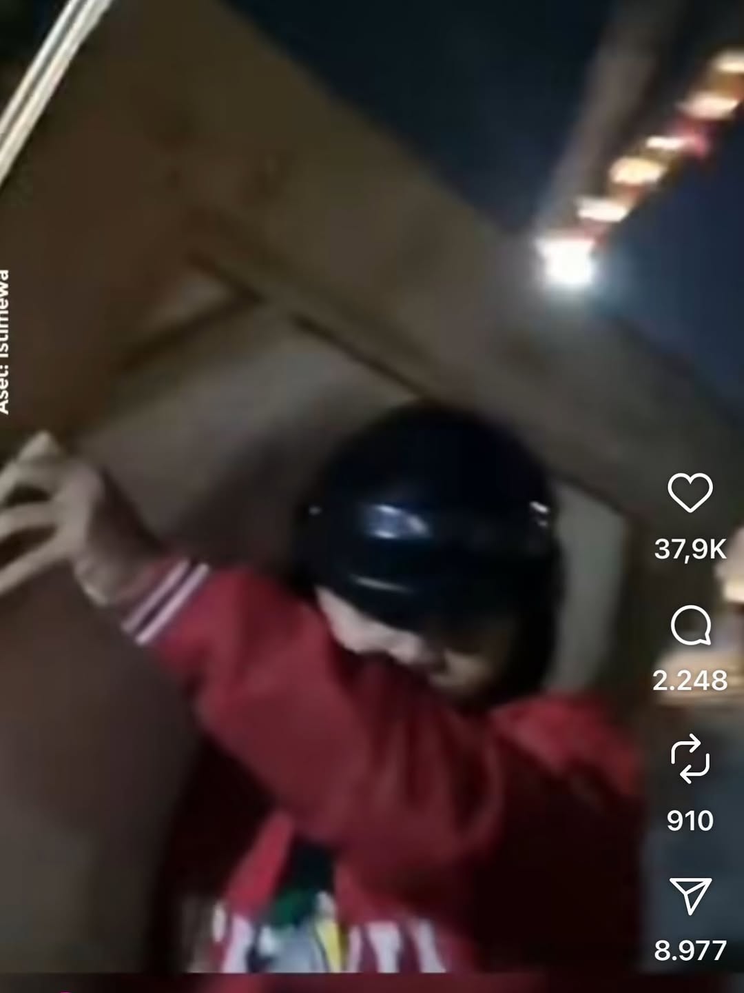 Detik-detik penjarahan di rumah Sri Mulyani (Instagram)